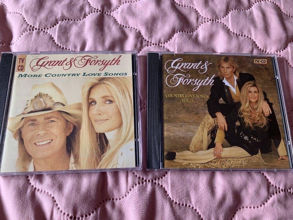 Grant & Forsyth  : Country Love Songs   2 titels, Ophalen of Verzenden, Zo goed als nieuw