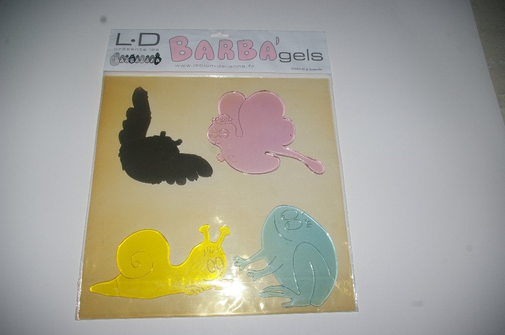 Drie sets BARBA gels NIEUW en stripboekje van Jamin 1975, Ophalen of Verzenden, Nieuw