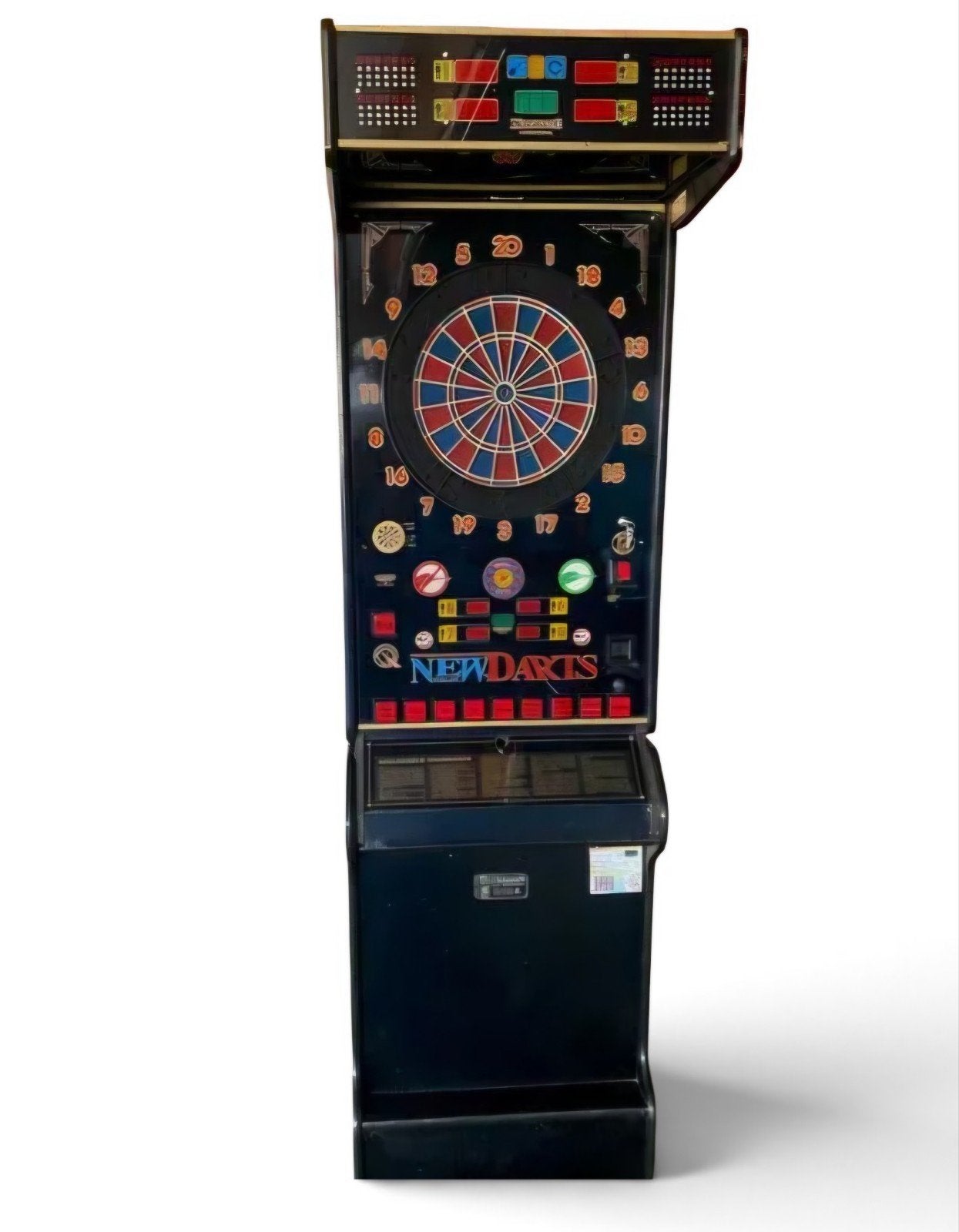 Novomatic New Darts dartautomaat soft tip, Ophalen, Gebruikt, Dartbord met pijlen, Soft tip