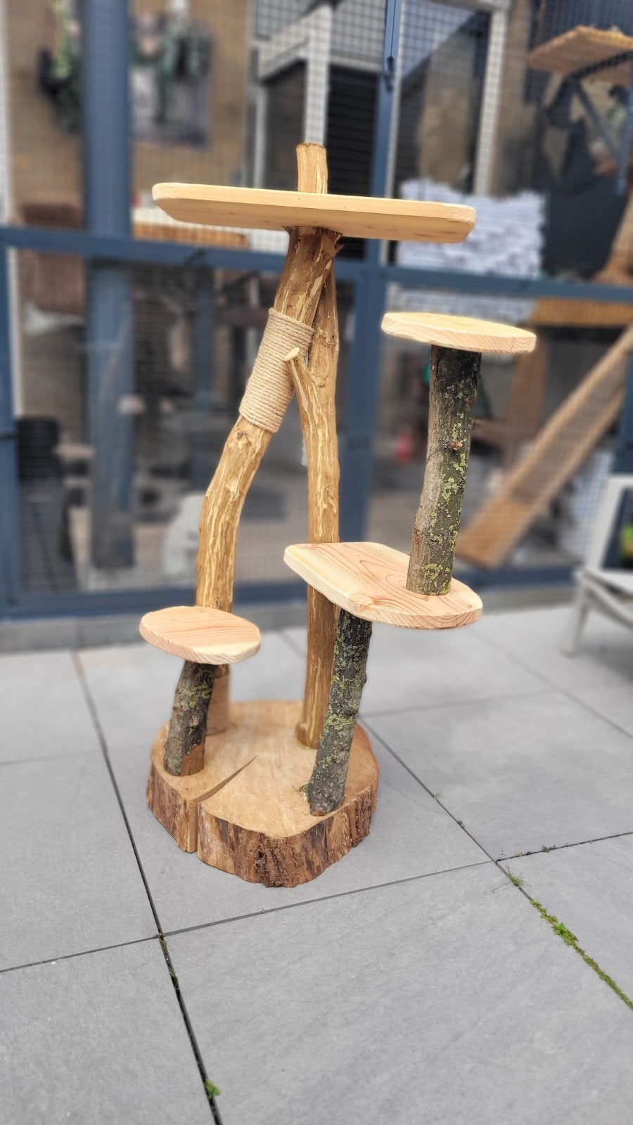 Hand gemaakt krabtoren, Dieren en Toebehoren, Ophalen, Nieuw, Krabpaal