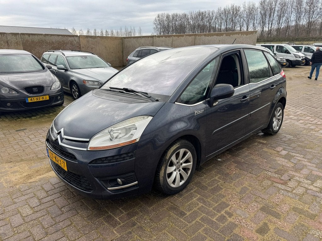 Citroen C4 Picasso 1.6 THP AUTOMAAT / LEES TEKST / EXPORTPRI, Auto's, Citroën, Stof, Gebruikt, Zwart, 150 pk