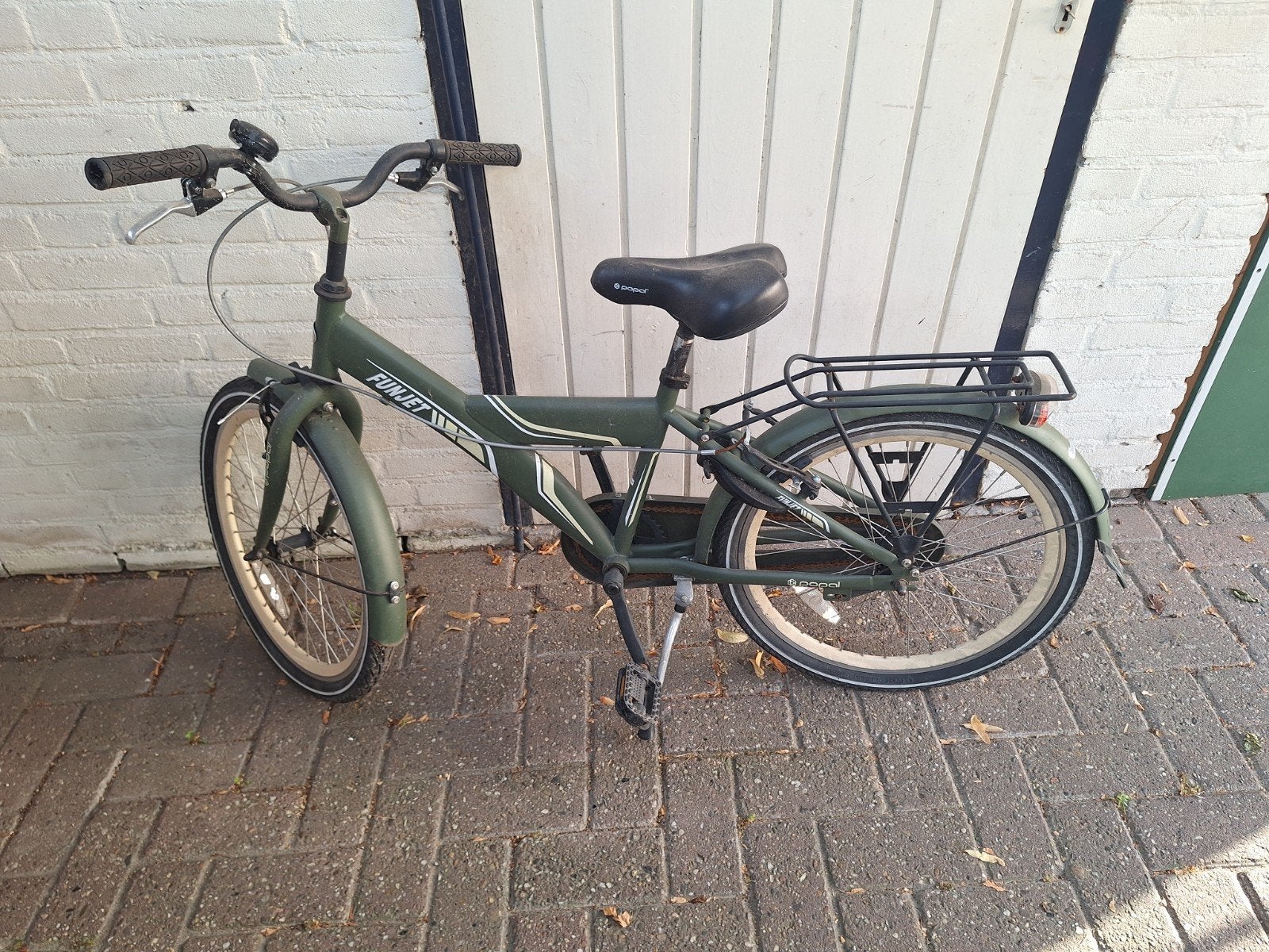 Jongensfiets 22 inch, frame 34 cm, Minder dan 49 cm, Ophalen, Gebruikt, Overige merken