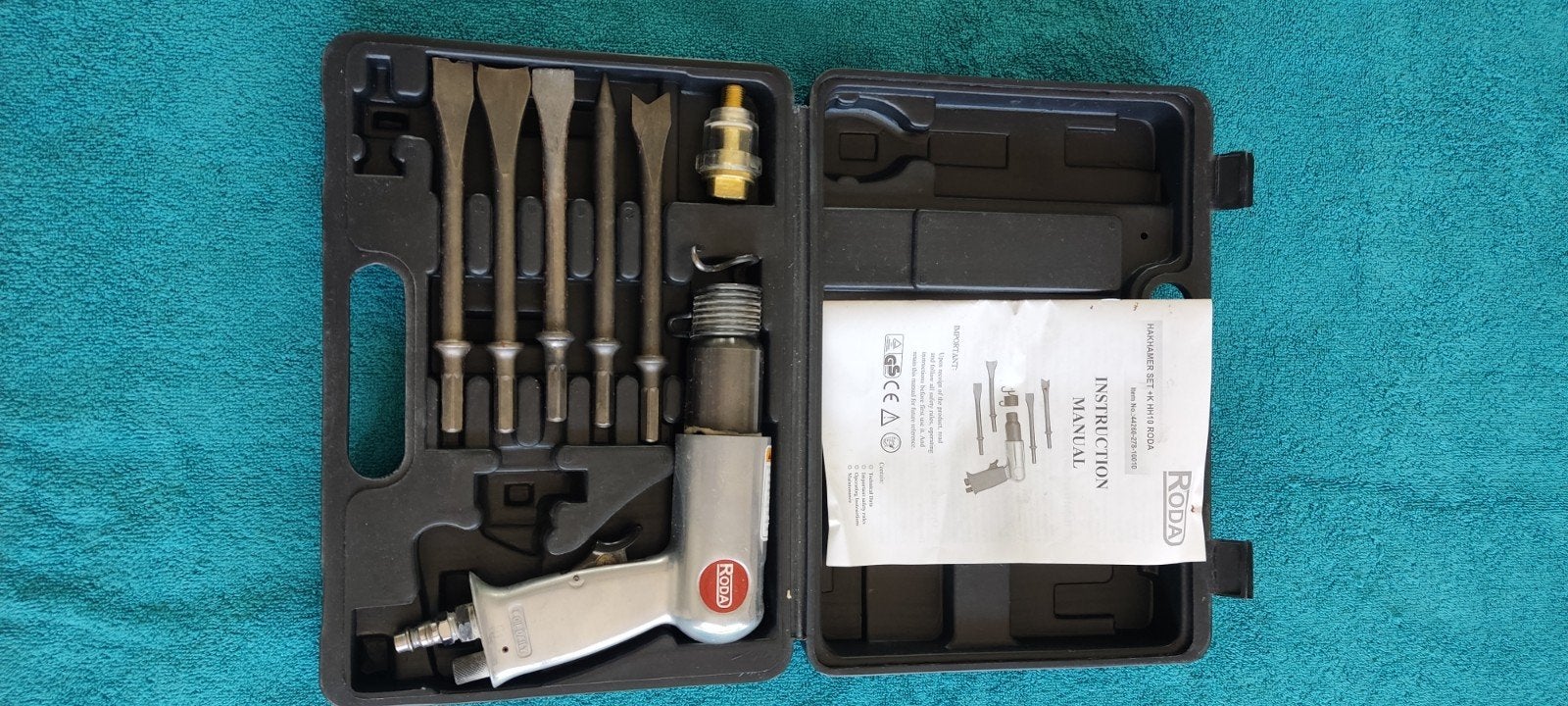 HAKHAMER set +K HH10 RODA, Ophalen of Verzenden, Rvs of Chroom