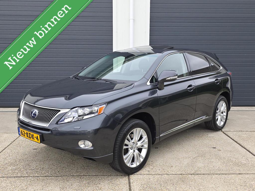 Lexus RX 450h 4WD President 2 JAAR GARANTIE, Auto's, Lexus, Bedrijf, Te koop, RX(-H), 4x4, ABS, Adaptive Cruise Control, Airbags