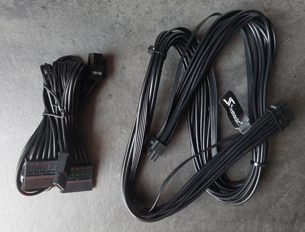Seasonic modulaire GPU-kabel - 12V 26 - 4 PCIe 6+2, Ophalen of Verzenden, Nieuw
