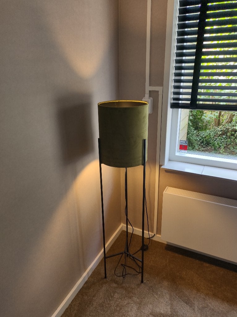 *SCHITTERENDE* VLOERLAMP, Ophalen, 150 tot 200 cm, Textiel, Hotel chique