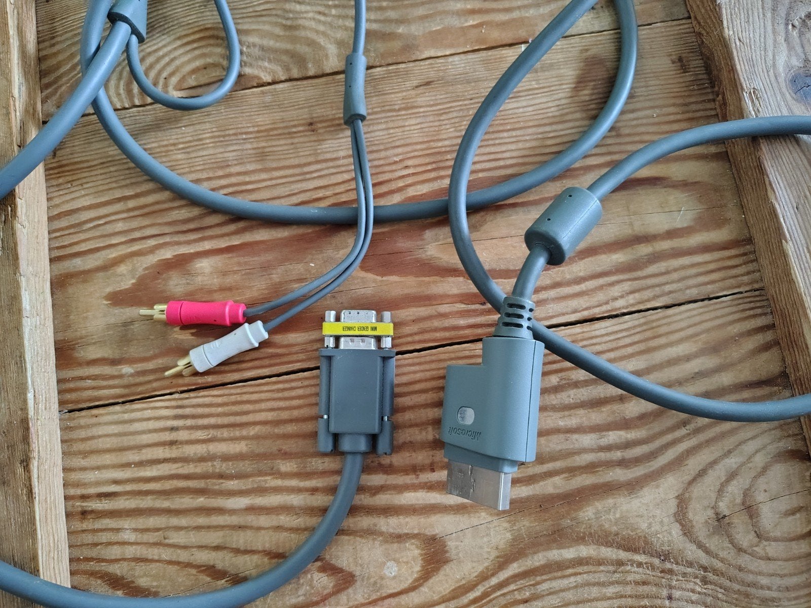 Xbox 360 VGA Kabel - Origineel Microsoft, Gebruikt, Microsoft, Xbox, Ophalen of Verzenden