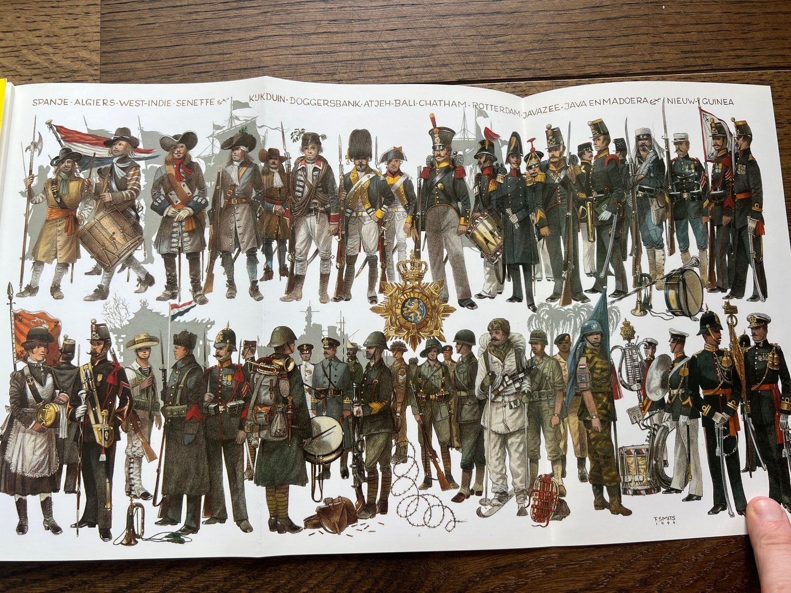 Nederlands naslagwerk oa uniform mariniers mei 40 etc, Verzamelen, Verzenden, Marine, Nederland, Boek of Tijdschrift