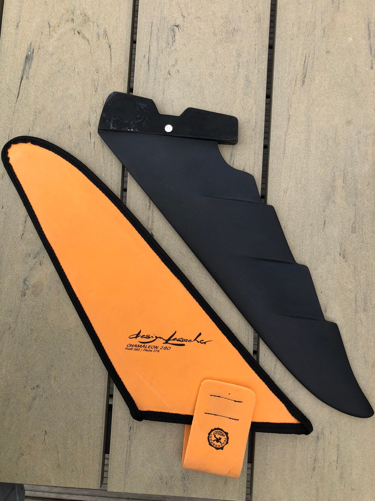 Lessacher Chamaleon carbon PB 280 wiervin - Nieuw !, Watersport en Boten, Windsurfen, Verzenden, Nieuw, Overige merken, Vin