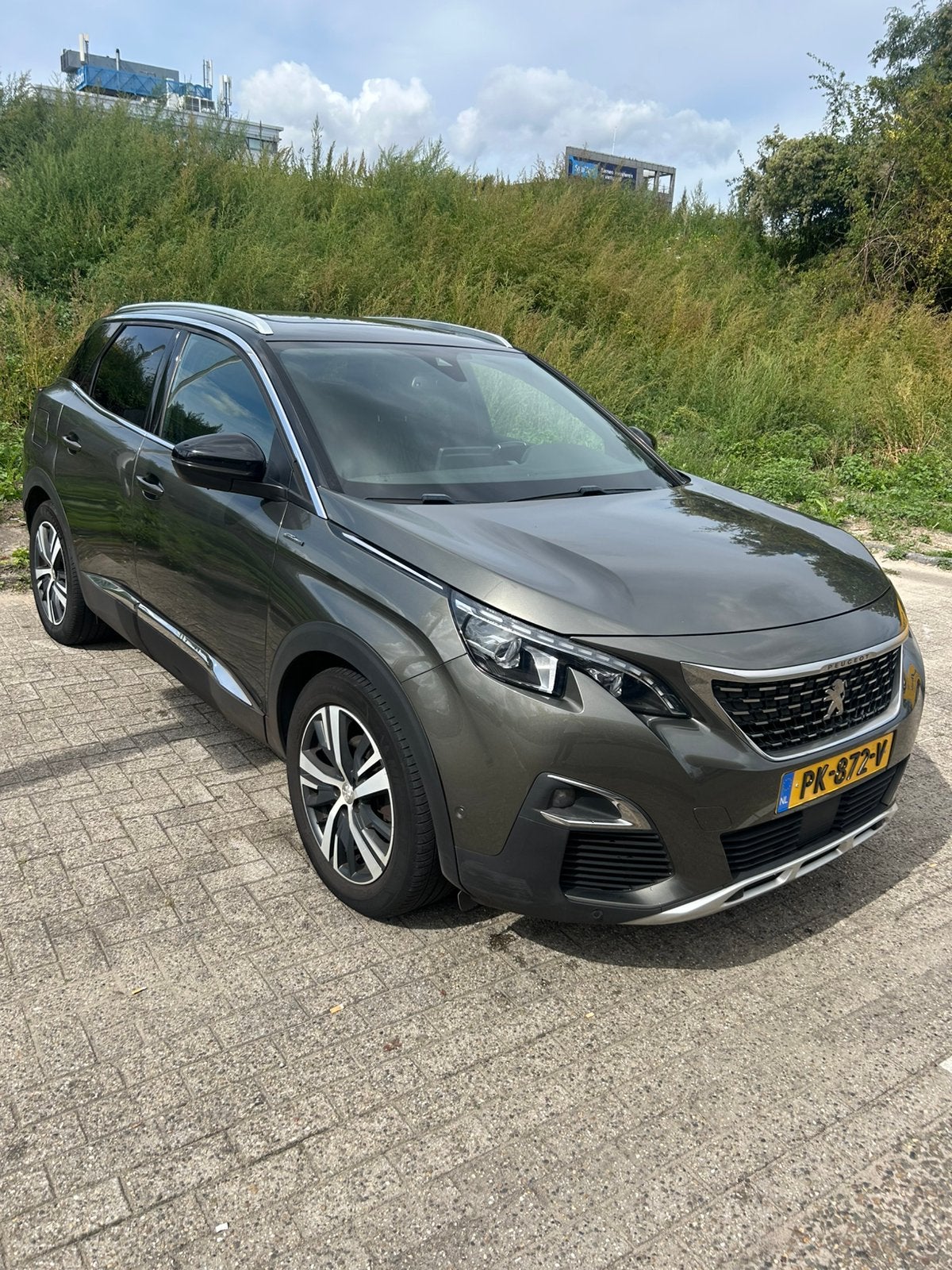 Peugeot 3008 1.6 THP 165pk GT Line EAT6 | 2017 Grijs, Auto's, 4 cilinders, Particulier, 1275 kg, 17 km/l