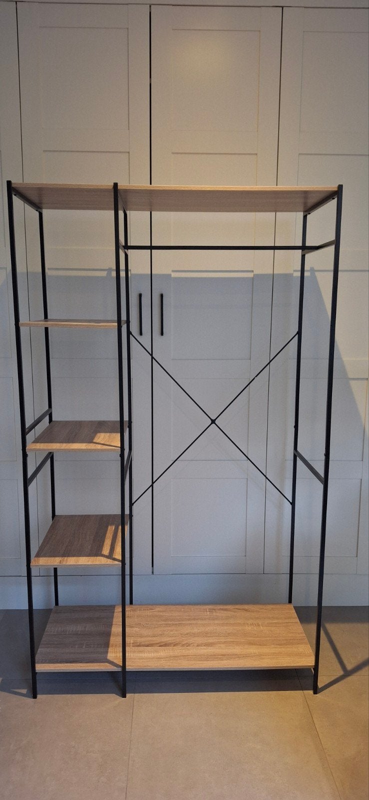 2x Kledingkast Xenos - 100x170 cm - Zo goed als nieuw, Huis en Inrichting, 100 tot 150 cm, Met plank(en), Zo goed als nieuw, 150 tot 200 cm