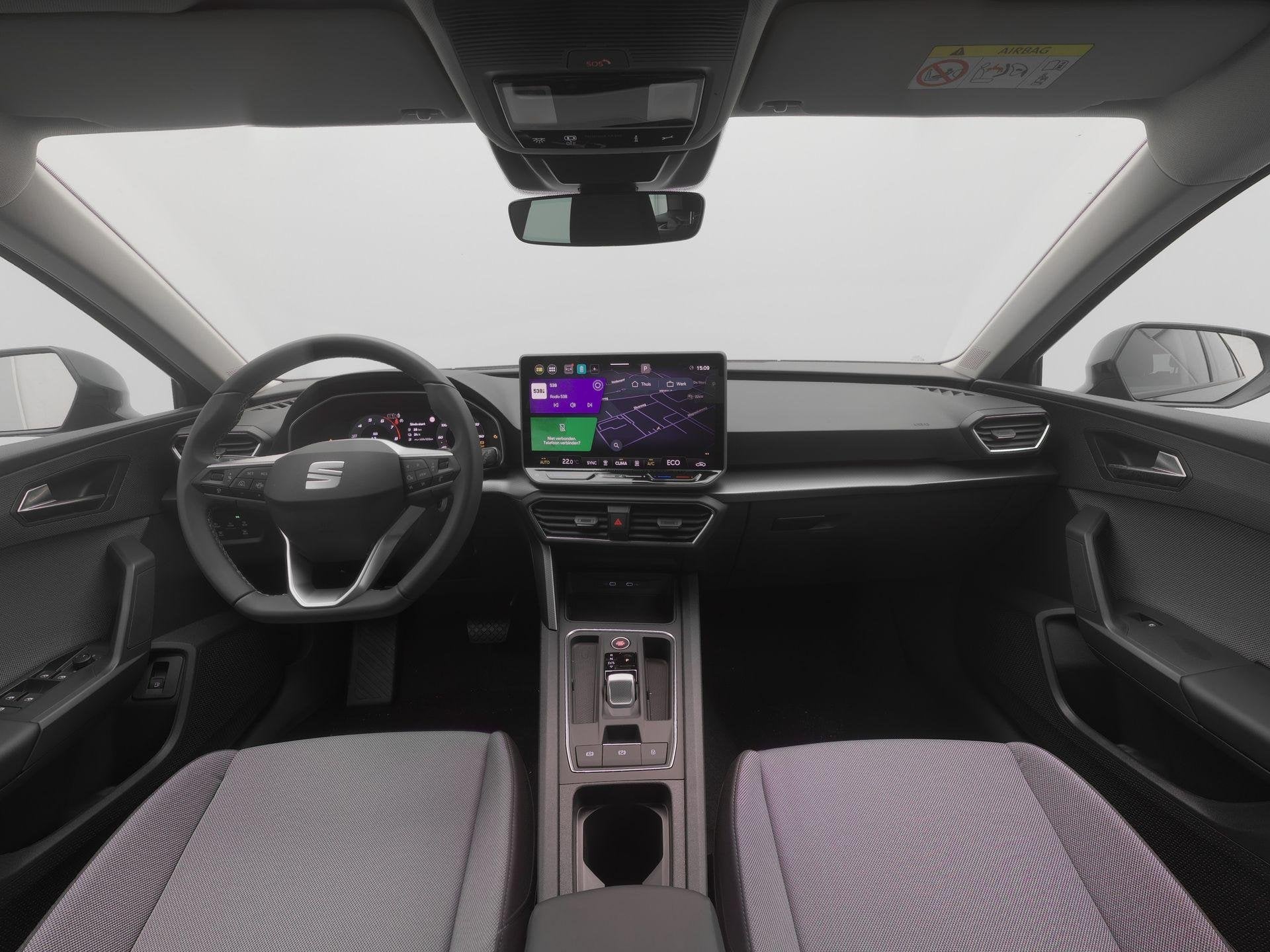 SEAT Leon Sportstourer 1.5 TSI e-Hybrid Business Style 204pk, Auto's, Stof, 4 cilinders, 150 pk, 26 kWh
