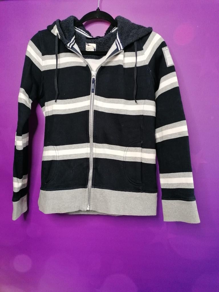 Gaastra warm vest mt L met capuchon, valt eerder als een S, Gaastra, Blauw, Ophalen of Verzenden, Zo goed als nieuw