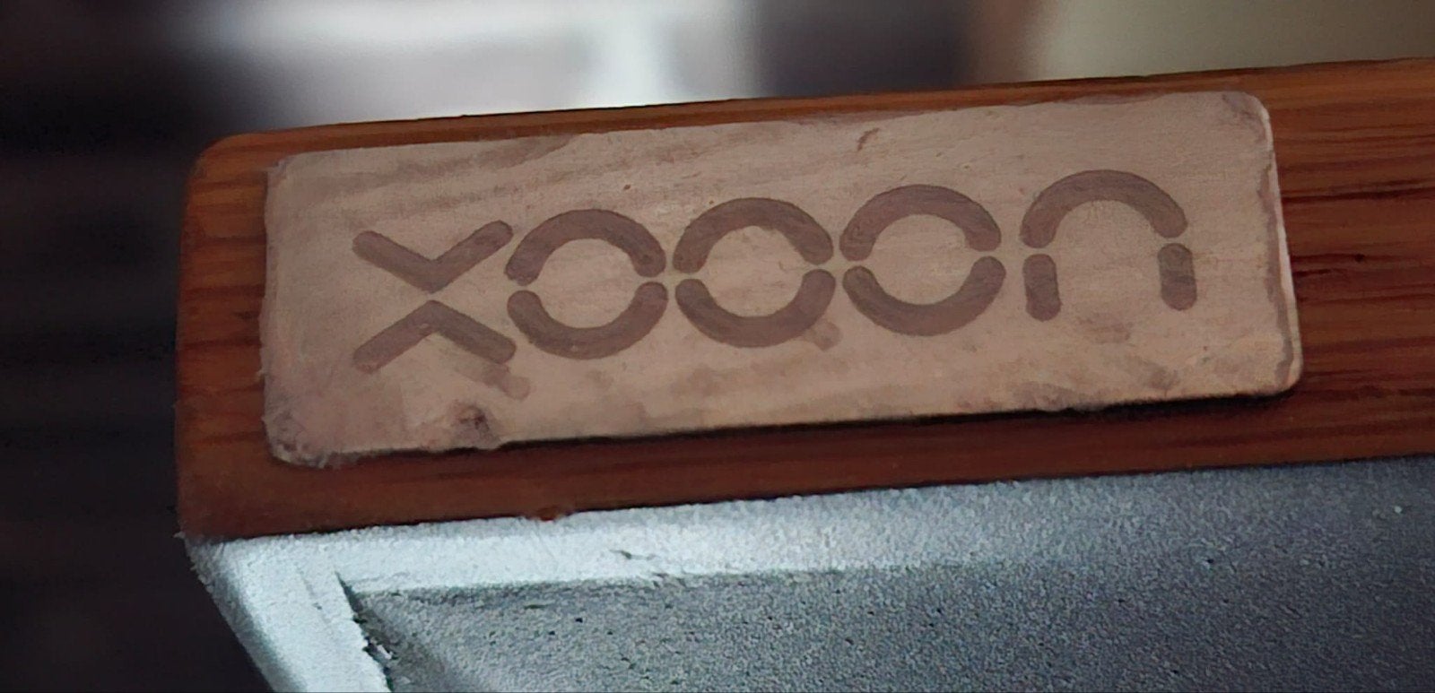XOOON Salontafel Eikenhout met Metaal, Ophalen, Gebruikt, 100 tot 150 cm, Modern, Industrieel