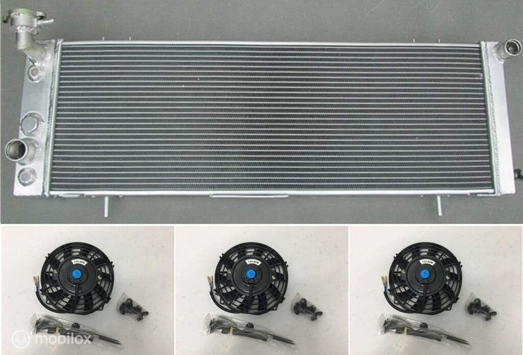 Radiateur + fans Jeep Cherokee XJ / Wagoneer Truck 1991-2001, Nieuw, Ophalen of Verzenden