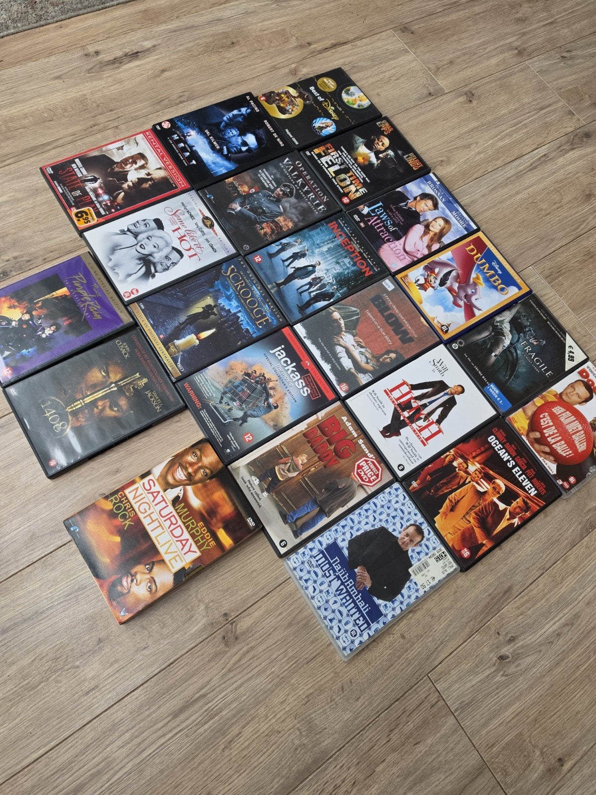 Grote collectie diverse films en cabaret op DVD, Alle leeftijden, Ophalen, Zo goed als nieuw