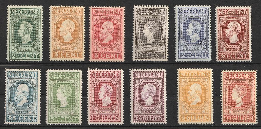 90-101 1913 Jubileumserie MLH LUXE, Postzegels en Munten, Ophalen of Verzenden, T/m 1940, Postfris