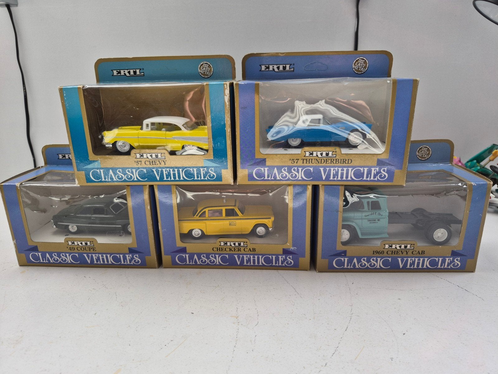 ERTL Classic Vehicles Die-Cast Modelauto's (5 stuks), Ophalen of Verzenden, Nieuw, Auto, Overige merken