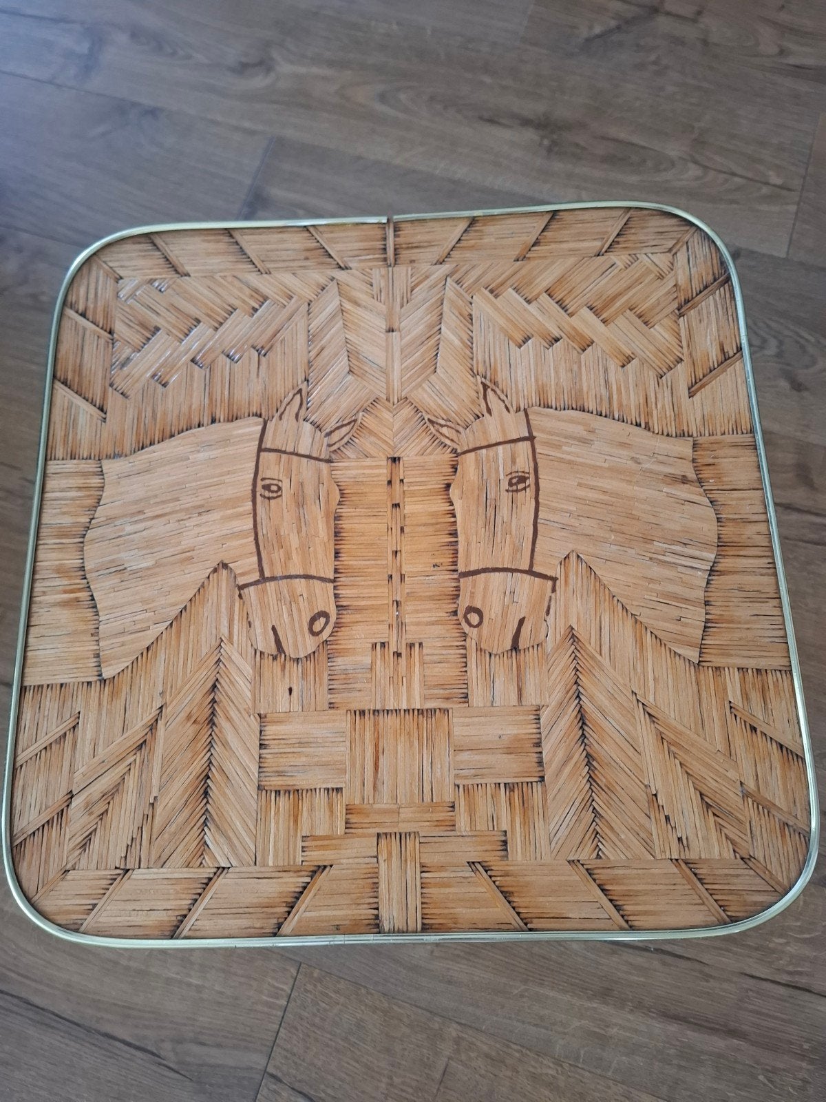Leuk tafeltje, Huis en Inrichting, Tafels | Bijzettafels, Ophalen of Verzenden, Rond, Minder dan 55 cm