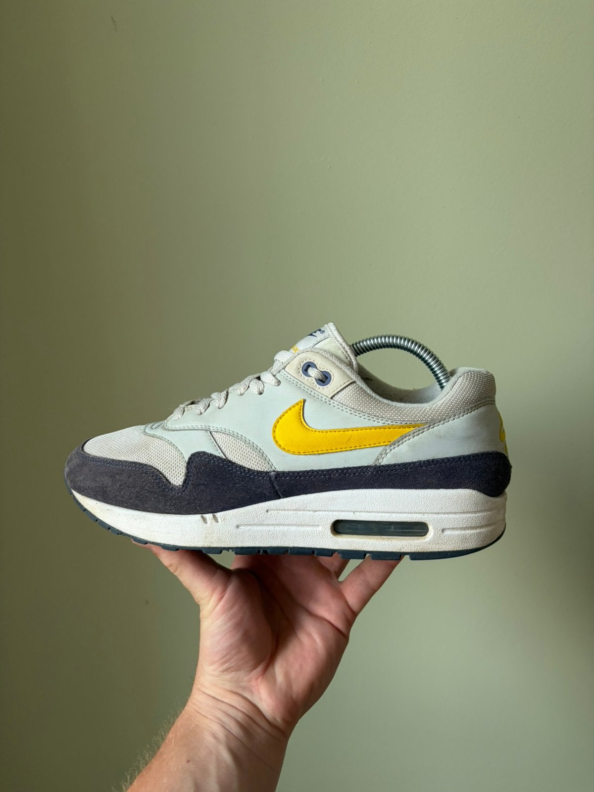 Nike Air Max 1 Blue Recall / 42, Kleding | Heren, Schoenen, Blauw, Ophalen of Verzenden, Sneakers of Gympen, Gedragen