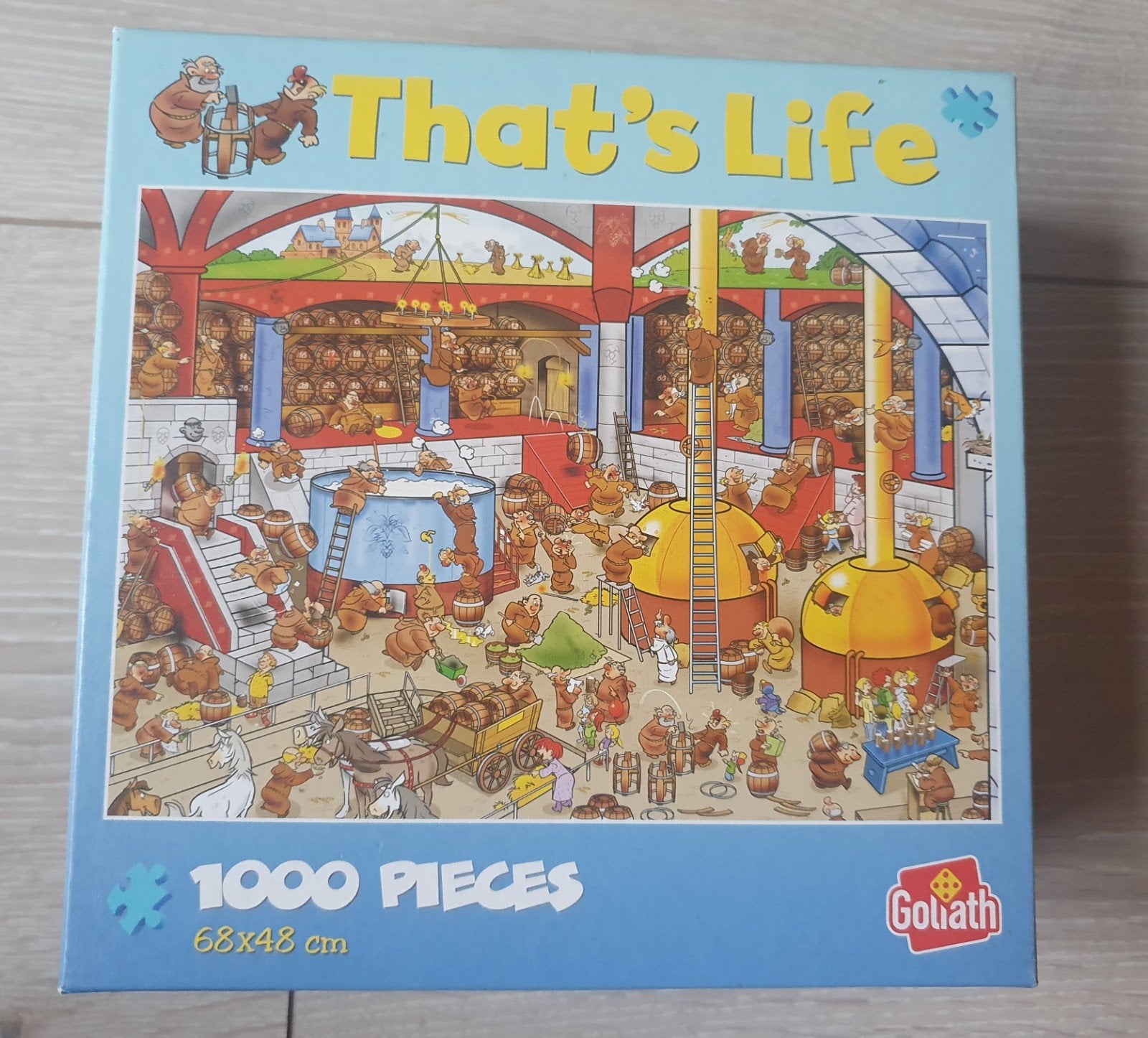 Legpuzzel  Thats Life 1000 stukjes, Ophalen of Verzenden, 500 t/m 1500 stukjes, Zo goed als nieuw, Legpuzzel