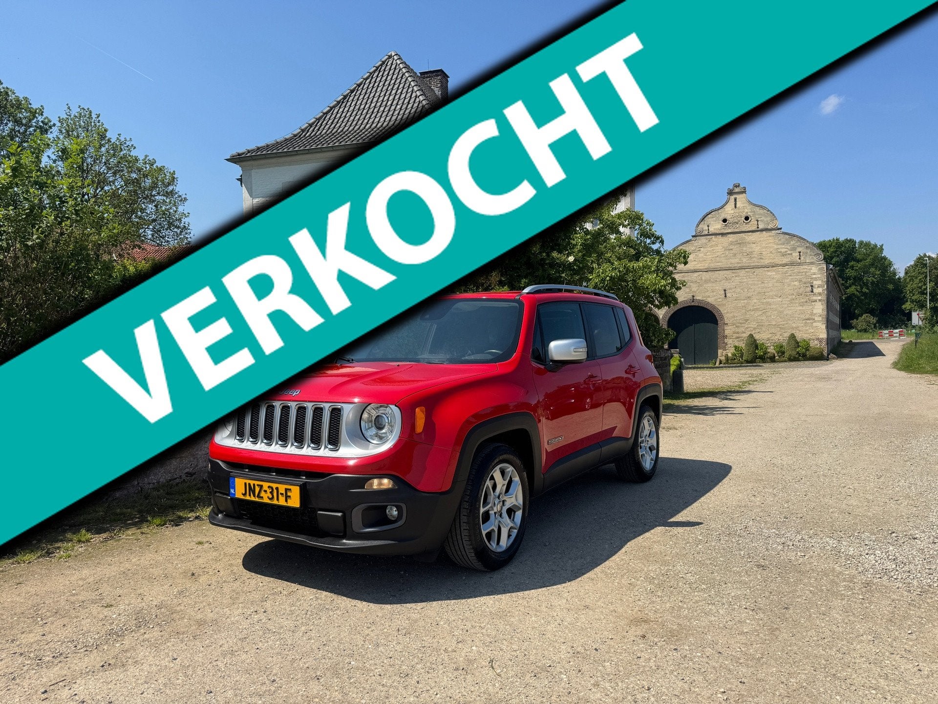 Jeep Renegade Automaat 1.4 Turbo 2016 Leder Eerste Eigenaar, Dealer onderhouden, Gebruikt, 4 cilinders, Leder