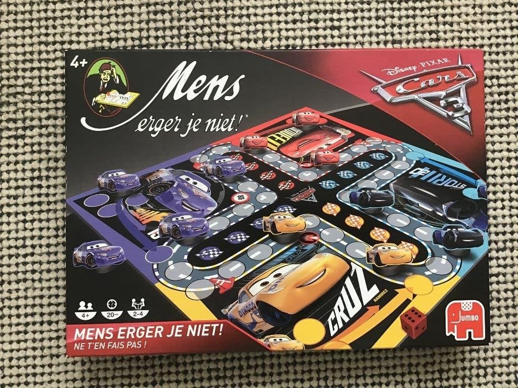 Mens erger je niet cars, Ophalen, 10 tot 50 stukjes, Zo goed als nieuw, 6 jaar of ouder