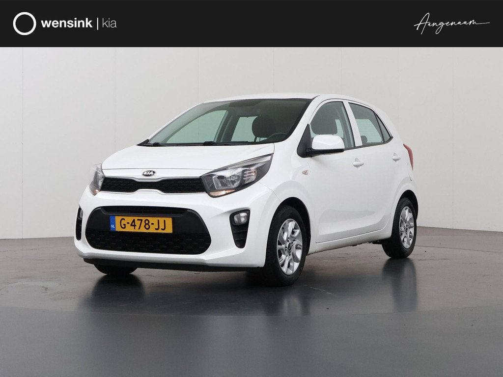 Kia Picanto 1.0 MPi DynamicLine | Navigatie | Parkeercamera, Auto's, Kia, Voorwielaandrijving, Stof, Gebruikt, Euro 6