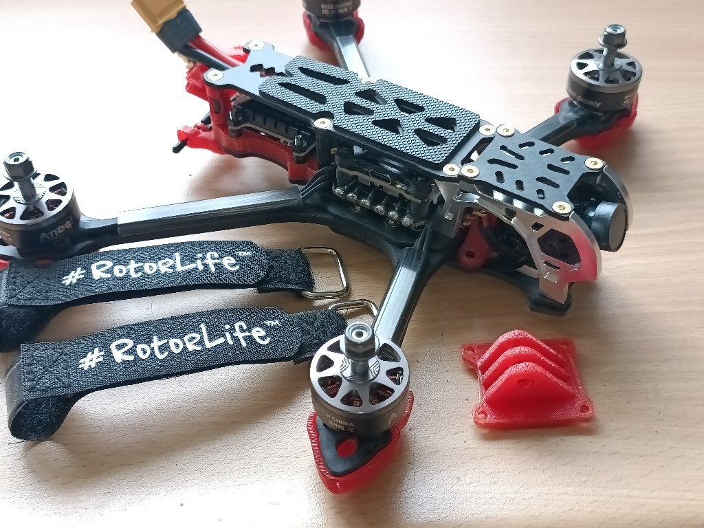 Nieuwe analoge 5 inch Freestyle drone Mark5C, Elektro, RTF (Ready to Fly), Quadcopter of Multicopter, Nieuw