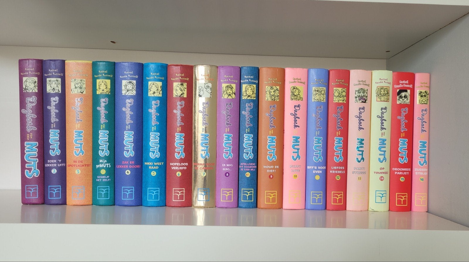 Complete Dagboek van een Muts serie (incl. 3½ en 8½), Boeken, Ophalen of Verzenden