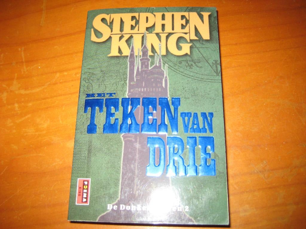 Stephen King: Het teken van drie, Ophalen of Verzenden, Zo goed als nieuw
