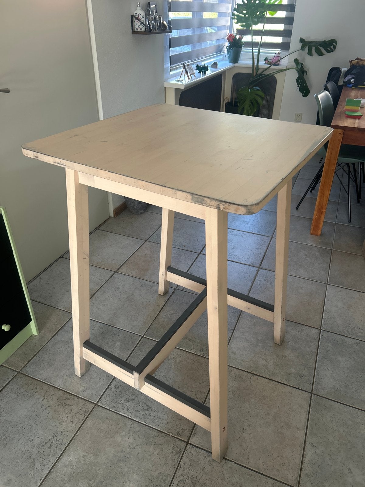 Ikea bartafel, Ophalen, Gebruikt