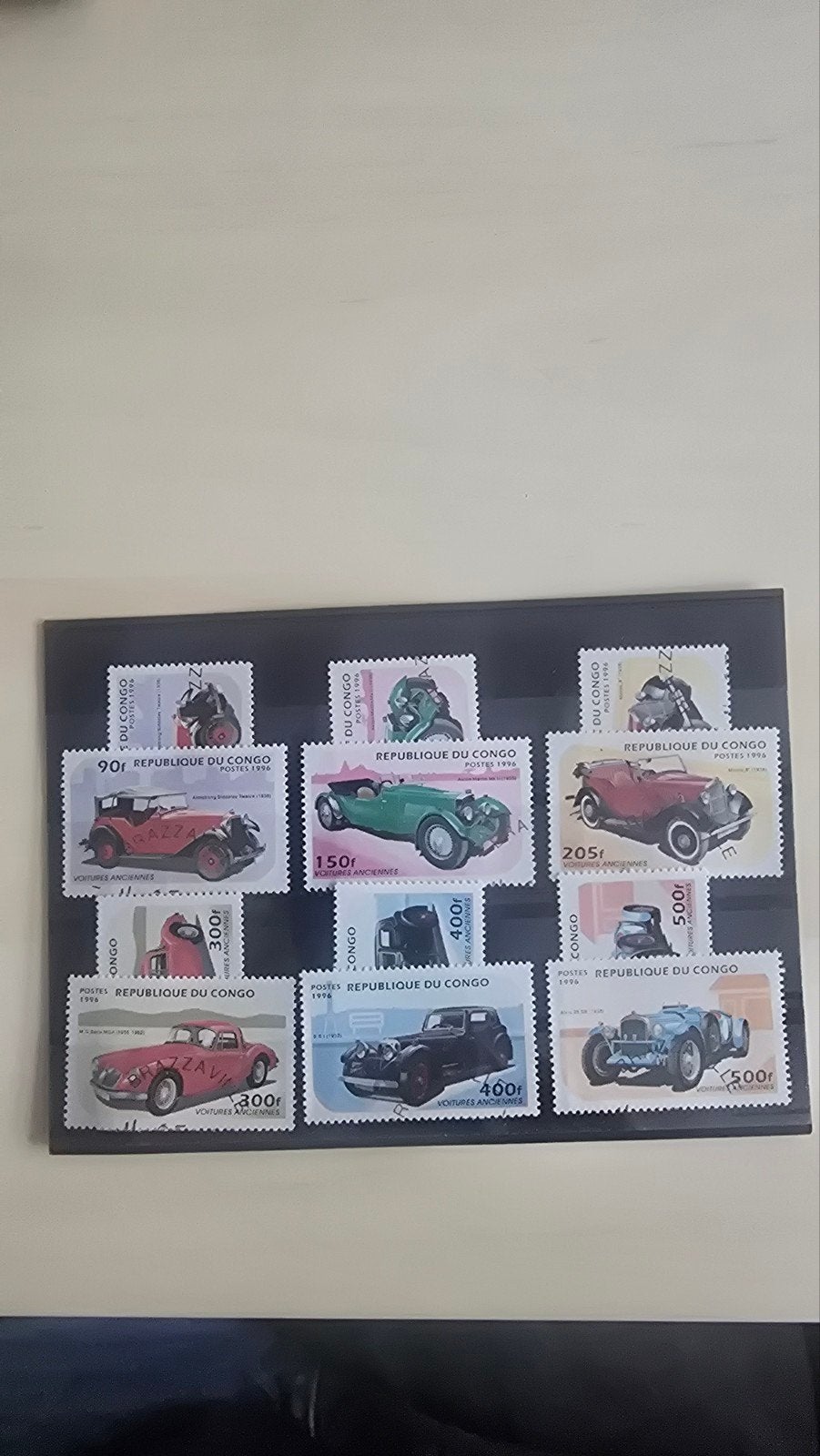 Postzegels Congo - Oude Auto's Collectie, Ophalen of Verzenden