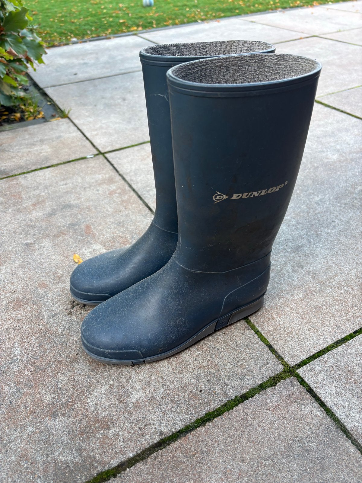 Dunlop regenlaarzen, maat 34, zo goed als nieuw, Caravans en Kamperen, Regenkleding, Ophalen of Verzenden, Zo goed als nieuw, Regenlaarzen