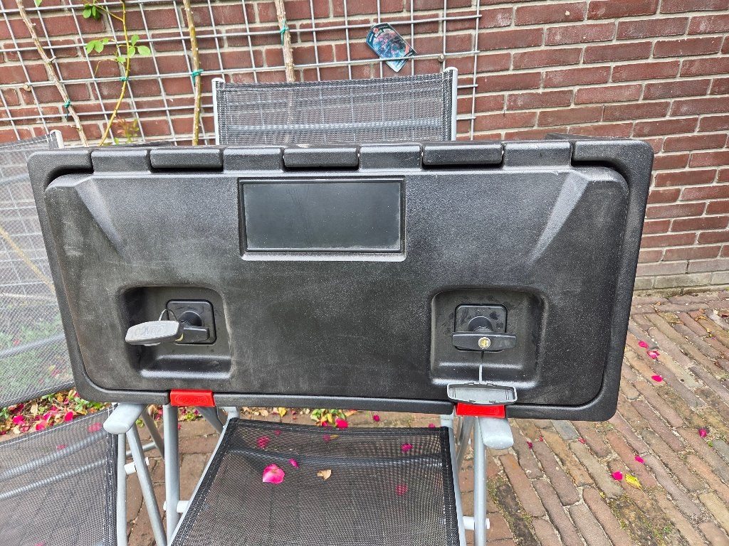 Kunststof gereedschapskist Afmeting Lang 75 cm Hoog 36 cm, Ophalen, Nieuw, Overige merken
