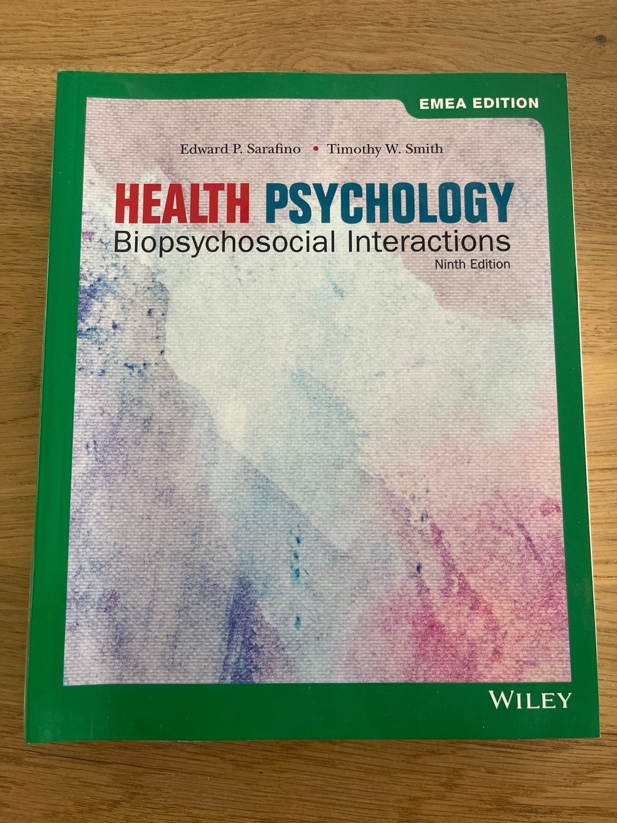 Health Psychology: Biopsychosocial Interactions (9e editie), Ophalen of Verzenden, Gamma, Zo goed als nieuw, HBO