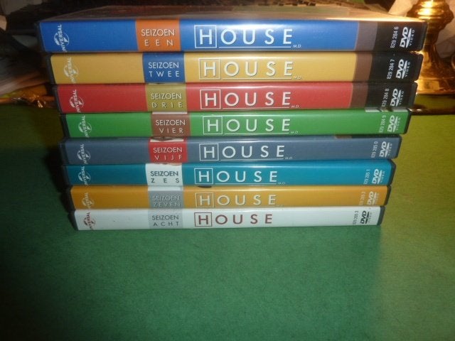 House M.D. Complete serie 1 t/m 8 Totaal 46 dvd's, Engels, Verzenden, Alle leeftijden, Nederlands