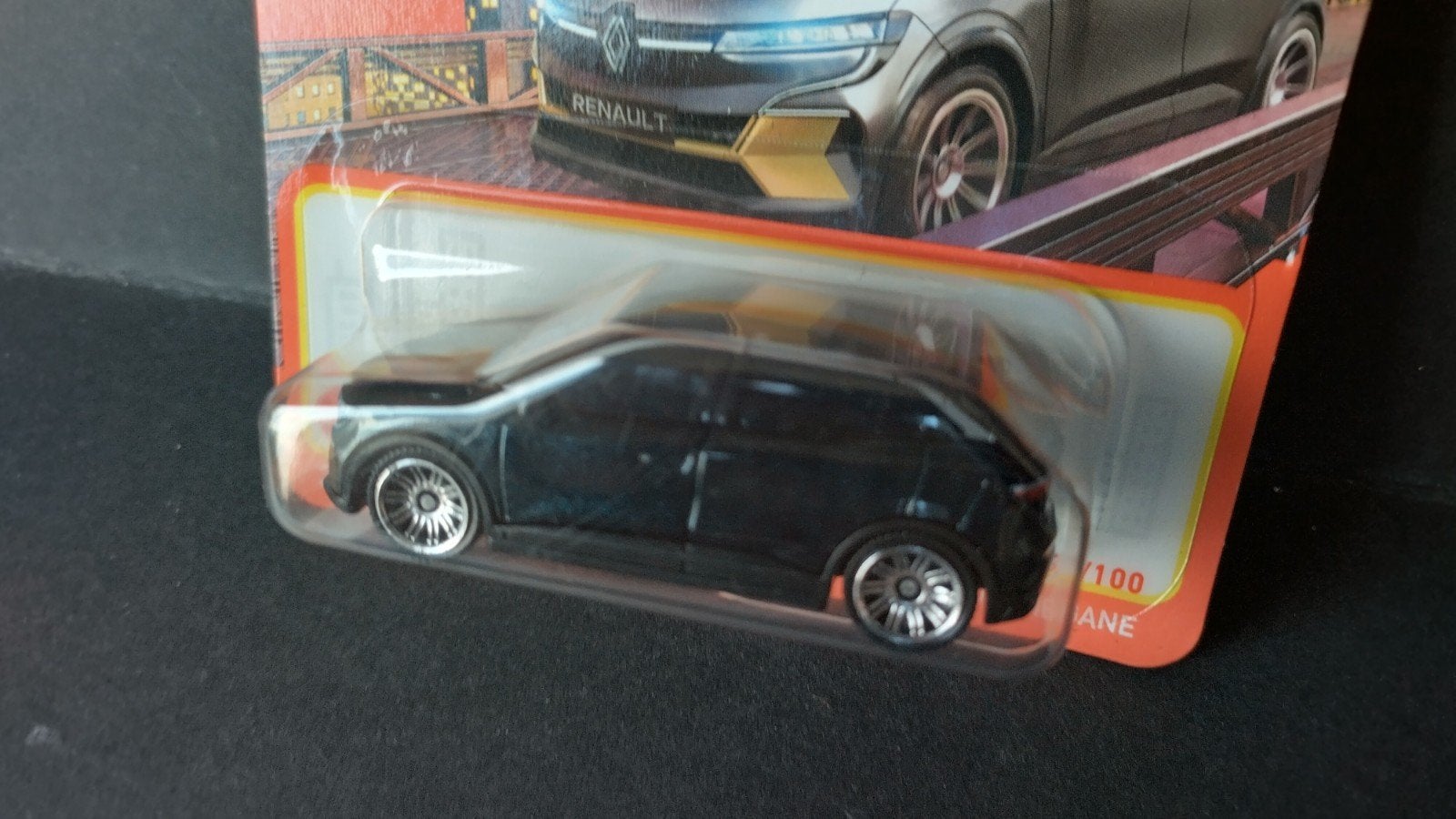 Renault Megane E Tech Black 1;64 Matchbox Pol, Auto, Verzenden, ., Nieuw