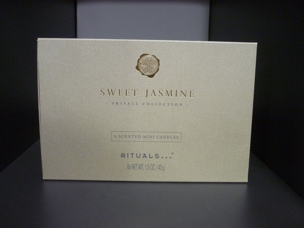 Nieuw Rituals Sweet Jasmine scented mini candles, geurkaars, Huis en Inrichting, Woonaccessoires | Kandelaars en Kaarsen, Ophalen of Verzenden