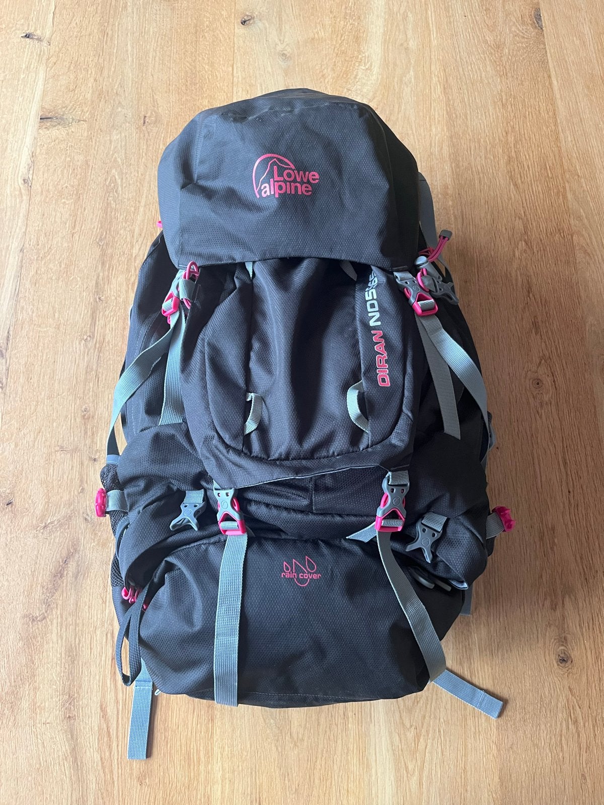 Lowe Alpine Diran 55:65 L backpack - Ideaal voor trekking, Sieraden, Tassen en Uiterlijk, Tassen | Damestassen, Zo goed als nieuw