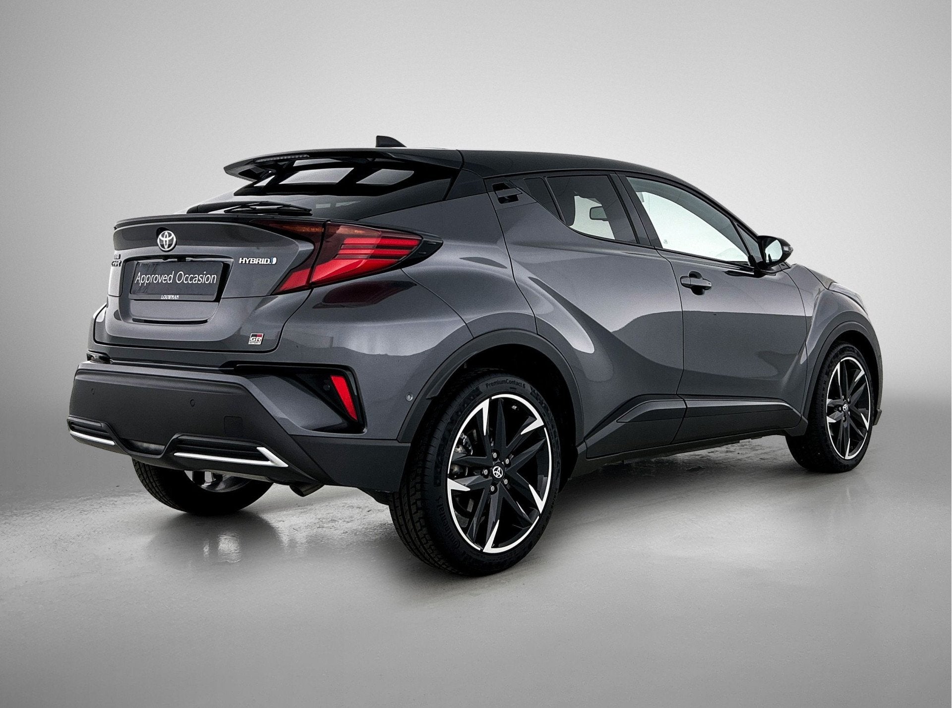 Toyota C-HR 1.8 Hybrid GR-Sport | Dodehoek detectie | Stoelv, Auto's, Toyota, 12 maanden, Stof, Zwart, 4 cilinders