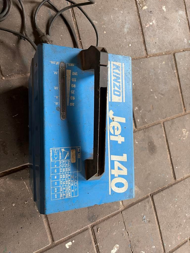 Kinzo Jet 140 Lasapparaat, Ophalen, Gebruikt, Minder dan 150 ampère, Elektroden
