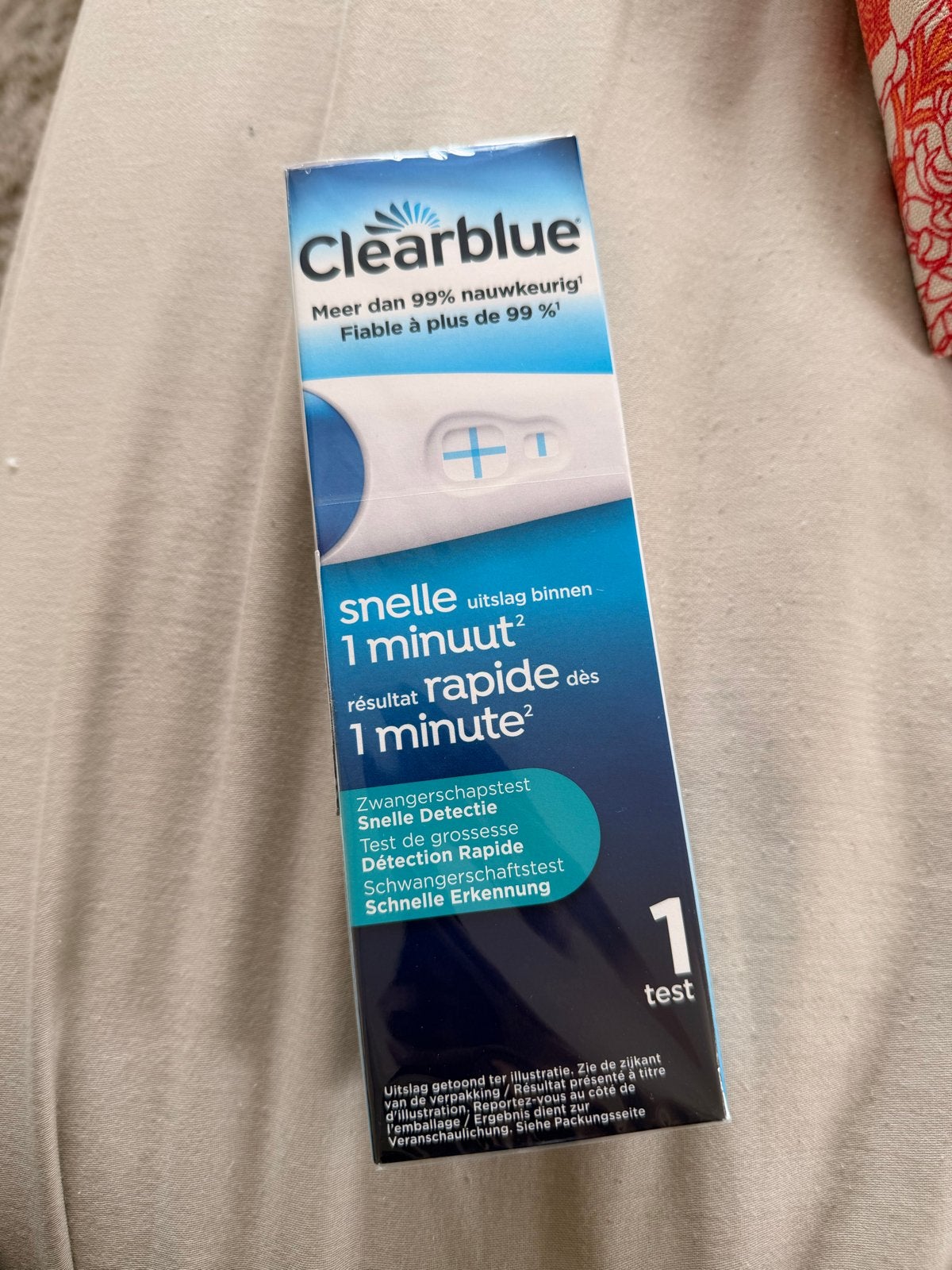 Nieuw Clearblue Zwangerschapstest - Snelle Uitslag, Ophalen of Verzenden, Nieuw