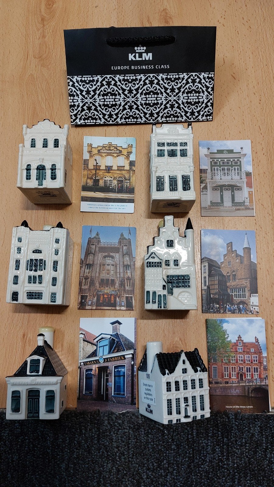 KLM huisjes  100 nummers, Verzamelen, Ophalen of Verzenden, Nieuw, 81 t/m 91, Gevuld