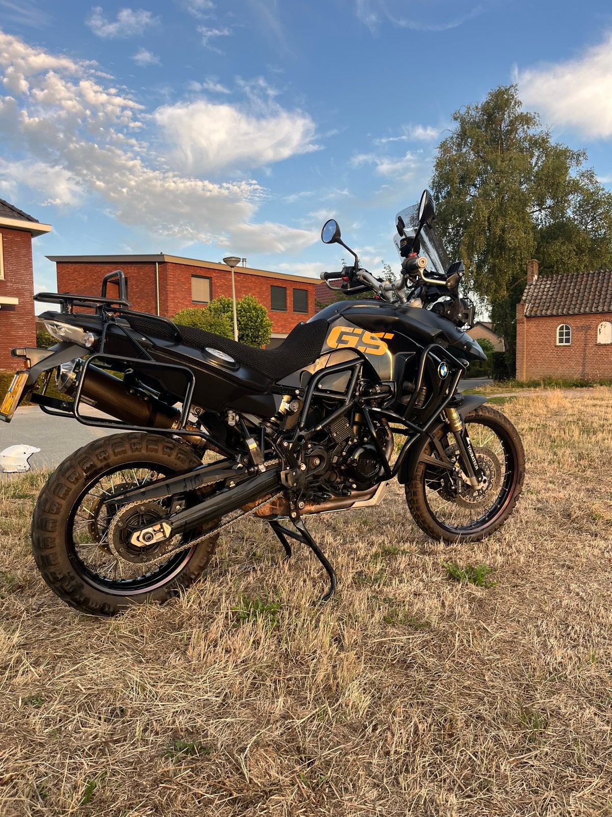 BMW F800GS - Avontuurlijke Toermotor met BOS uitlaat, 2 cilinders, Sportuitlaat, Motorrijbewijs A, Gebruikt