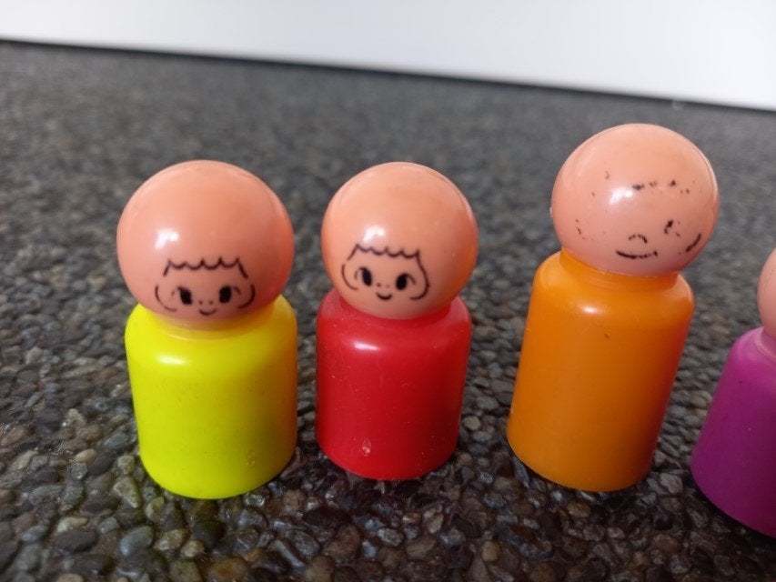 * Vintage roller ball figuurtjes, rolpoppetjes *, Ophalen of Verzenden, Gebruikt