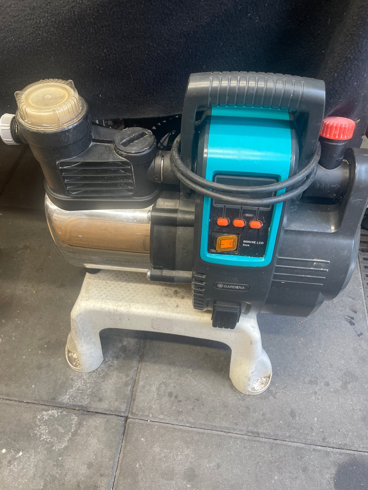 Gardena 6000/6E LCD dompelpomp, Ophalen of Verzenden, Gebruikt, Elektrisch, Dompelpomp