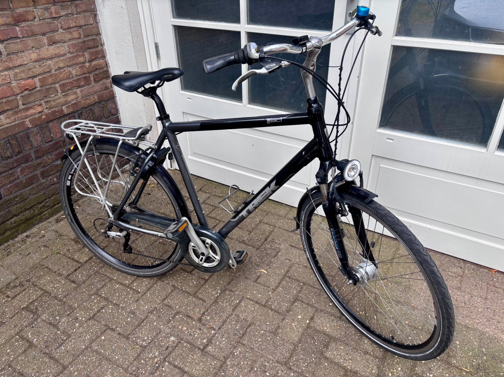 Trek Navigator fiets - 21 versnellingen, 58 cm frame, 28 inch, Gebruikt, Velgrem, 57 tot 61 cm