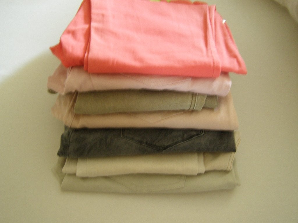 Stapel zomer broeken, Overige kleuren, Overig, Maat 42/44 (L), Ophalen of Verzenden