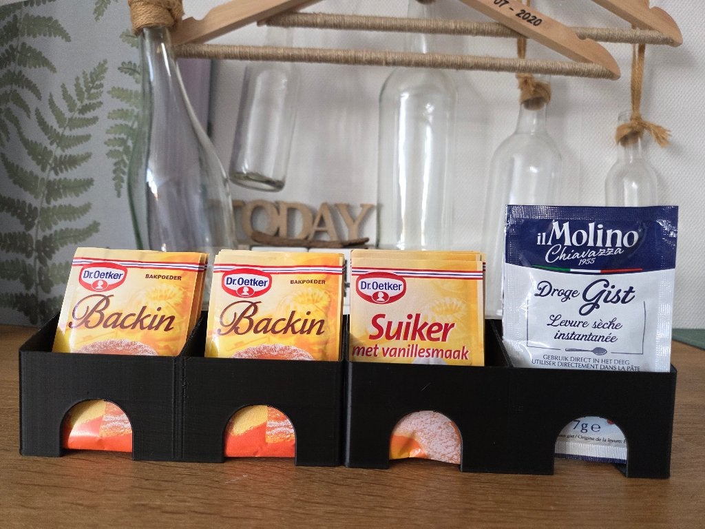 Handige Keuken Opbergbak voor Bakpoeder, Gist, Vanillesuiker, Overige typen, Kunststof, Nieuw, Ophalen of Verzenden